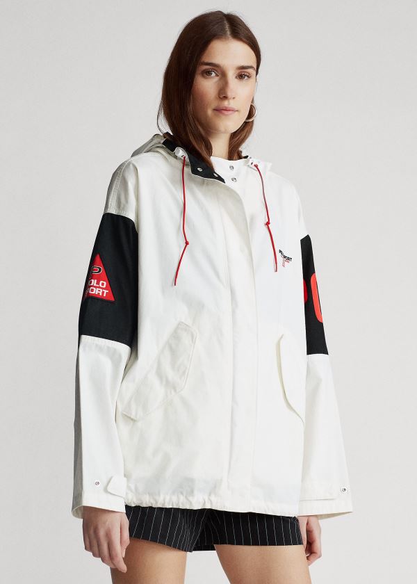 Women's Polo Ralph Lauren Cotton Hooded Jackets | 405873VOQ